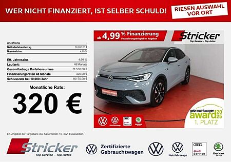 VW ID.5 Volkswagen Pro Performance 150/77 320,-ohne Anzahlung Pano W