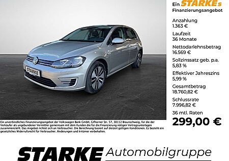 VW e-Golf Volkswagen Comfortline