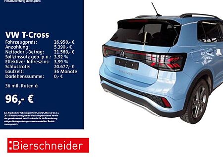 VW T-Cross Volkswagen 1.0 TSI DSG R-Line AHK MATRIX BEATS ACC