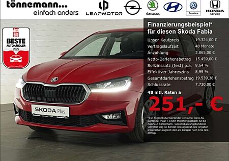 Skoda Fabia STYLE TSI DSG+LED+FRONTKAMERA+SITZHEIZUNG+KESSY+PA