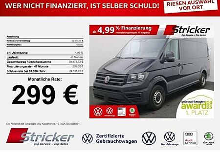 VW Crafter Volkswagen 2.0 TDI Kasten MR 299,-ohne Anzahlung Navi Kamera