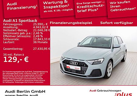 Audi A1 Advanced 25 TFSI S tr. VIRTUAL NAVI