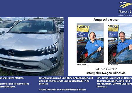 Opel Crossland 1.2 Turbo Elegance Paket AT//SHZ LHZ NAVI PDC RKF