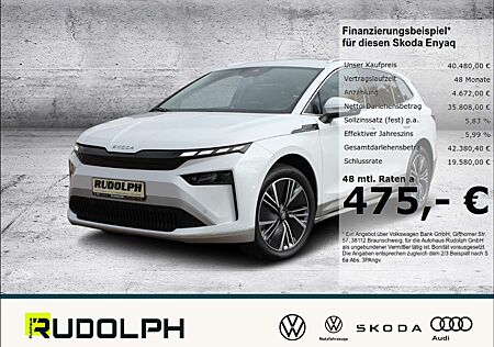 Skoda Enyaq 60 Loft Plus AHK Matrix ACC Waermepumpe