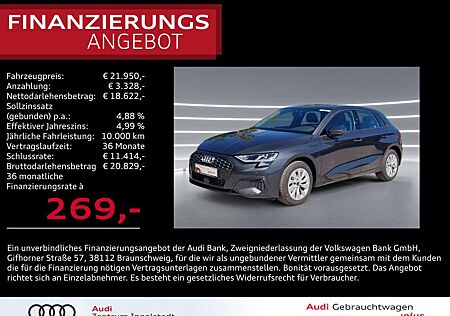 Audi A3 Sportback 40 TFSI e S tronic NAVI virtual PDC
