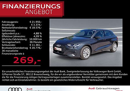 Audi A3 Sportback 40 TFSI e S tronic NAVI virtual PDC