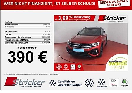 VW T-Roc Volkswagen R 2.0TSI 390,-ohne Anzahlung Akrapovic Kamera
