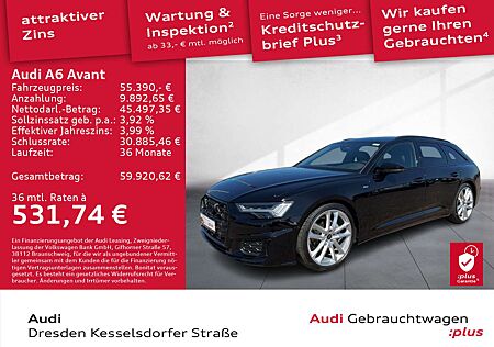 Audi A6 40 TDI Q. design S-Line AHZV Kamera LED