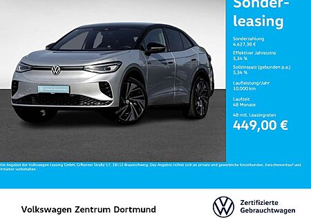 VW ID.5 Volkswagen GTX 4X4 WÄRMEPUMPE PANO AHK 360CAM ACC LM21