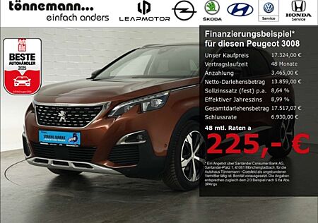 Peugeot 3008 ALLURE AT+AHK+NAVI+360° RÜCKFAHRKAMERA+PARKPILOT V