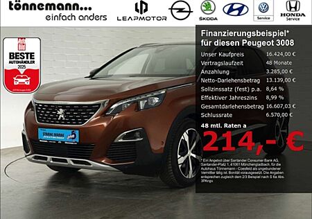 Peugeot 3008 ALLURE AT+AHK+NAVI+360° RÜCKFAHRKAMERA+PARKPILOT V