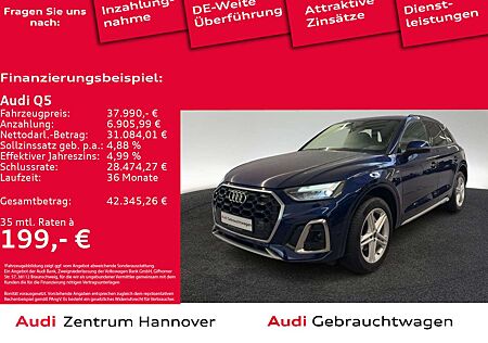 Audi Q5 S line 40 TDI quattro AHK LED Kamera virtual