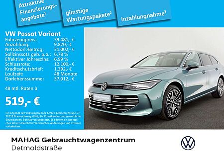 VW Passat Variant Volkswagen Elegance 2.0 TDI IQ.Light IQ.Driv
