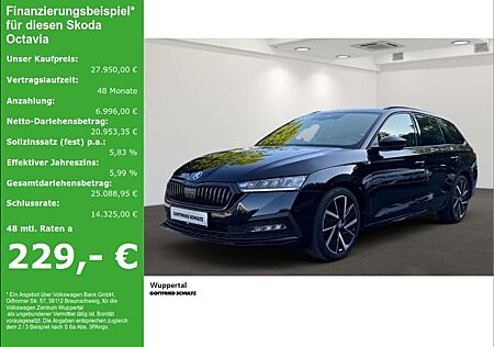 Skoda Octavia Combi 1.5 TSI DSG PANO LED SHZ PDC LM