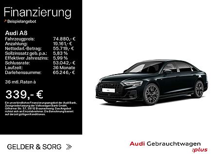 Audi A8 Lang 60 TFSI quattro S Line Matrix*Stand*Pano