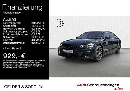 Audi A8 Lang 60 TFSI quattro S Line Matrix*Stand*Pano