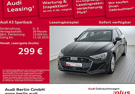 Audi A3 30 TFSI S tr. LED RFK NAVI VIRTUAL