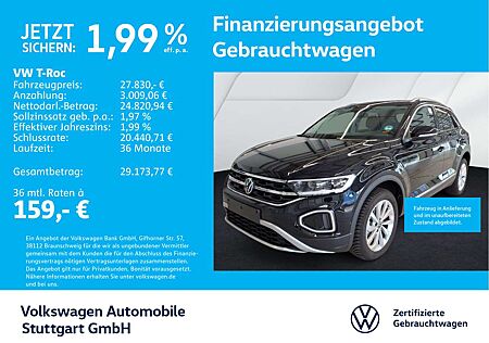 VW T-Roc Volkswagen Style 1.5 TSI DSG Navi AHK Tempomat