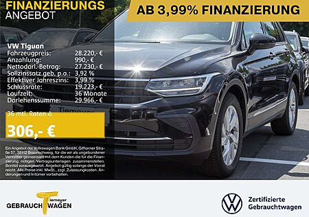 VW Tiguan Volkswagen 1.5 TSI ACTIVE NAVI KAMERA LM18 eKLAPPE