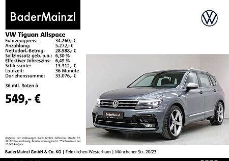VW Tiguan Volkswagen Allspace 2.0 TSI 4M DSG R-Line AHK Kam.