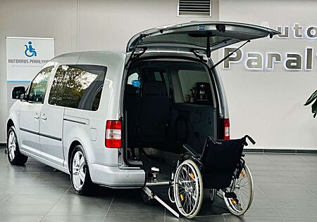 VW Caddy Volkswagen Maxi Life Behindertengerecht-Rampe + Sitz