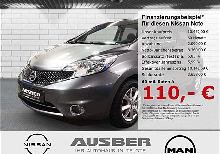 Nissan Note Acenta Automatik Navi Rücksitzbank verschiebbar