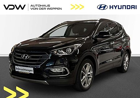 Hyundai Santa Fe blue Premium 4WD Klima Xenon Navi Leder