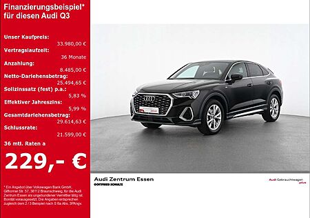 Audi Q3 SPORTBACK 35 TFSI S-LINE S-TRONIC LED PLUS SHZ