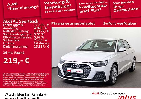 Audi A1 25 TFSI 5-G. LED VIRTUAL DAB SITZHZ