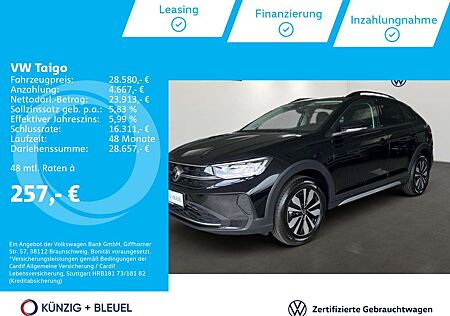 VW Taigo Volkswagen Move 1,5 l TSI DSG AHK Kamera Assistenz Na