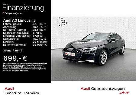 Audi A3 35 TDI S line S tro*Sonos*Pano*Stan
