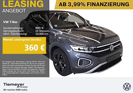 VW T-Roc Volkswagen Cabrio 1.5 TSI DSG BLACK STYLE LM18 ST.HEI