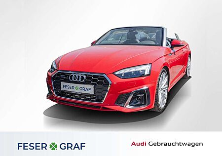 Audi A5 Cabrio 40 TFSI qu. 2x S line /Matrix/B&O/Navi+