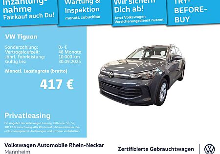 VW Tiguan Volkswagen 1.5 eTSI Gar.2029 DSG Navi AHK Kamera uvm