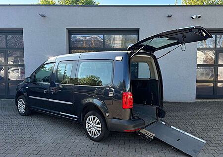 VW Caddy Volkswagen Maxi TSI Behindertengerecht Rollstuhlrampe 5+1