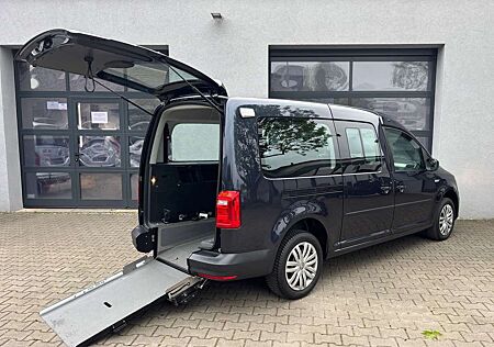 VW Caddy Volkswagen Maxi TSI Behindertengerecht Rollstuhlrampe 5+1