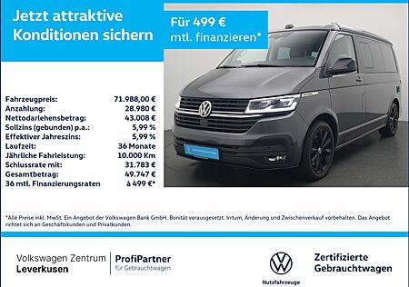 VW T6 Volkswagen .1 California Ocean Edition 4Motion AHK NAV
