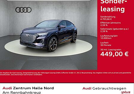 Audi Q4 e-tron Sportback S line 45 quattro