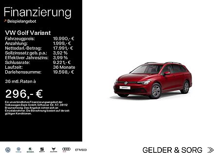 VW Golf Variant Volkswagen Life 1.0 TSI LED*ACC*AHK*Digital