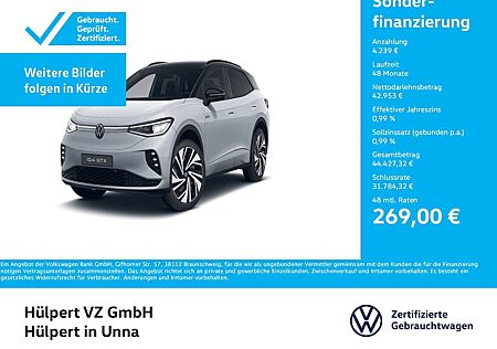 VW ID.4 Volkswagen GTX 4X4 WÄRMEPUMPE PANO AHK CAM ACC LM21