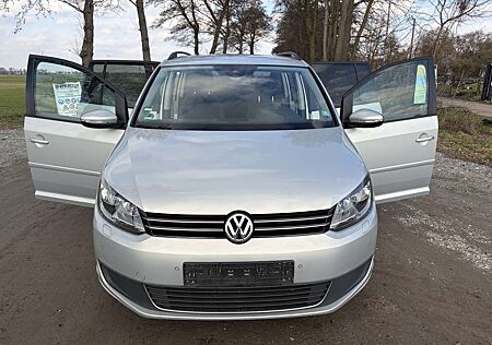 VW Touran Volkswagen HU/AU 03.2028, Inkl 1 Jahr Garantie, 7-Sitzer,Stdh