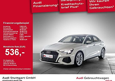 Audi A3 Limousine 40 TDI qu S line Head Up Assistenz