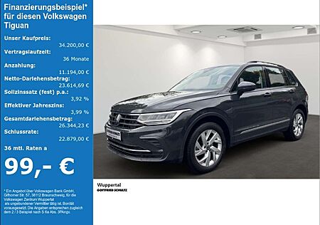 VW Tiguan Volkswagen 2.0 TDI 4M DSG LED NAVI AHK KAMERA SHZ PDC LM