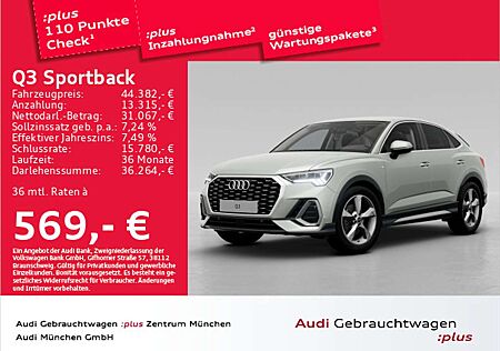 Audi Q3 35 TFSI S tronic S line ACC/AHK/Vir