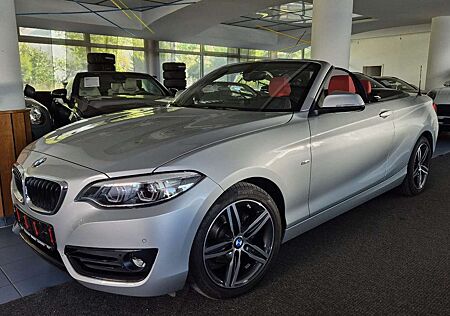 BMW 218 i Sport Line/Business/LED/Leder/Navi/RFK/Temp