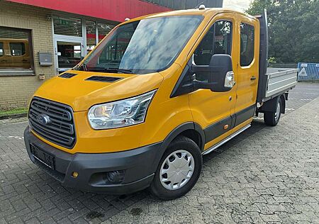 Ford Transit 350 L3 Pritsche DoKa *7-Sitzer*Klima*AHK*Tempo*
