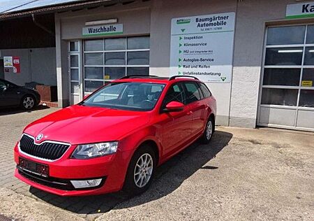 Skoda Octavia 1.6 TDI DSG Kombi -1.Hand--Panorama--SHZ