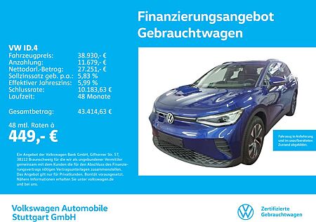 VW ID.4 Volkswagen Move Navi Kamera LED Stdhzg AHK ACC SHZ