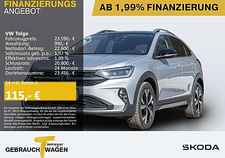 VW Taigo Volkswagen 1.0 TSI DSG STYLE IQ.LIGHT LM17 NAVI ASSIS
