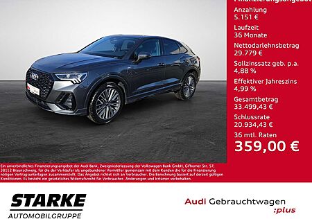 Audi Q3 Sportback 45 TFSI e S tronic S line NaviPlus LE...
